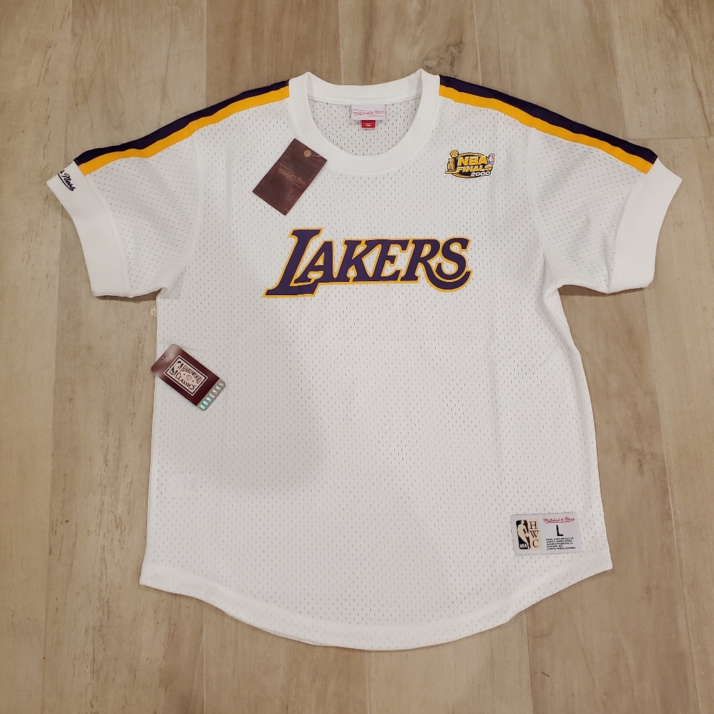 MITCHELL AND NESS L.A. LAKERS 2000 FINALS JERSEY